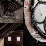 Oud vervallen huisje in B