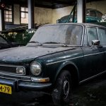 verlaten garage