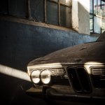 verlaten garage