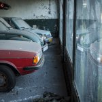 verlaten garage
