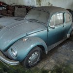 verlaten garage
